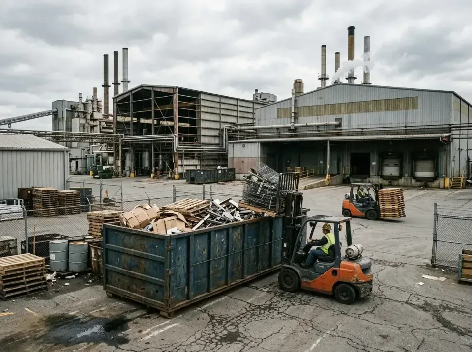 industrial-factory-scrap-conta-003 — frequently asked questions, Cheap Roll-off Dumpster Rentals in D'Iberville, MS
